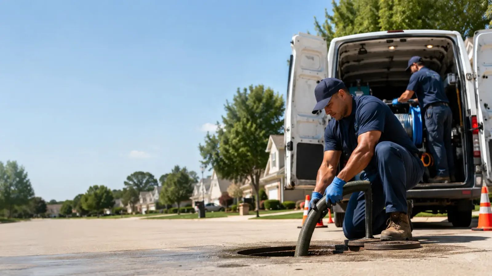 Sewer Backup Cleanup services in Central, LA